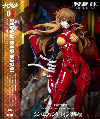 [PRE ORDER] Neon Genesis Evangelion - Imagination YY Studio - Asuka Langley & Rei Ayanami (Price does not include shipping - Please Read Description)