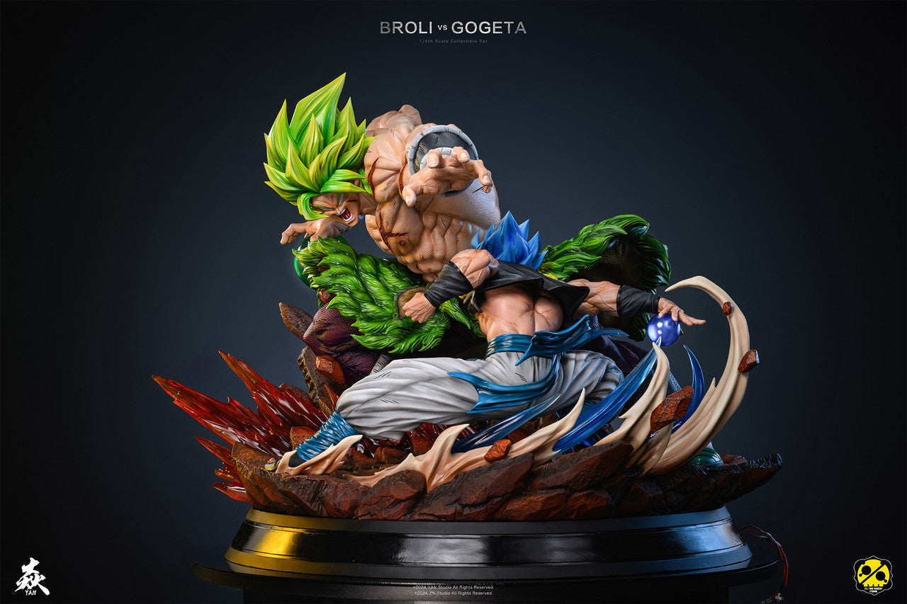 [PRE ORDER] Dragon Ball - 2% Studio - Broly VS Gogeta 1/4 (Price does not include shipping - Please Read Description)