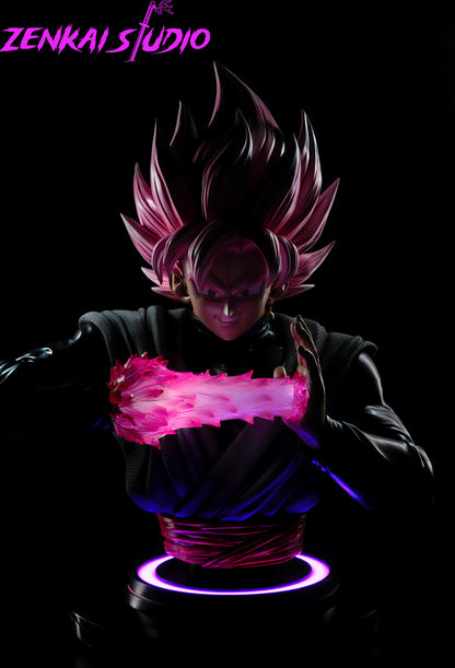 [PRE ORDER] Dragon Ball - Zenkai Studio - Goku Black Rose 1/1 Bust (Price does not include shipping - Please Read Description)
