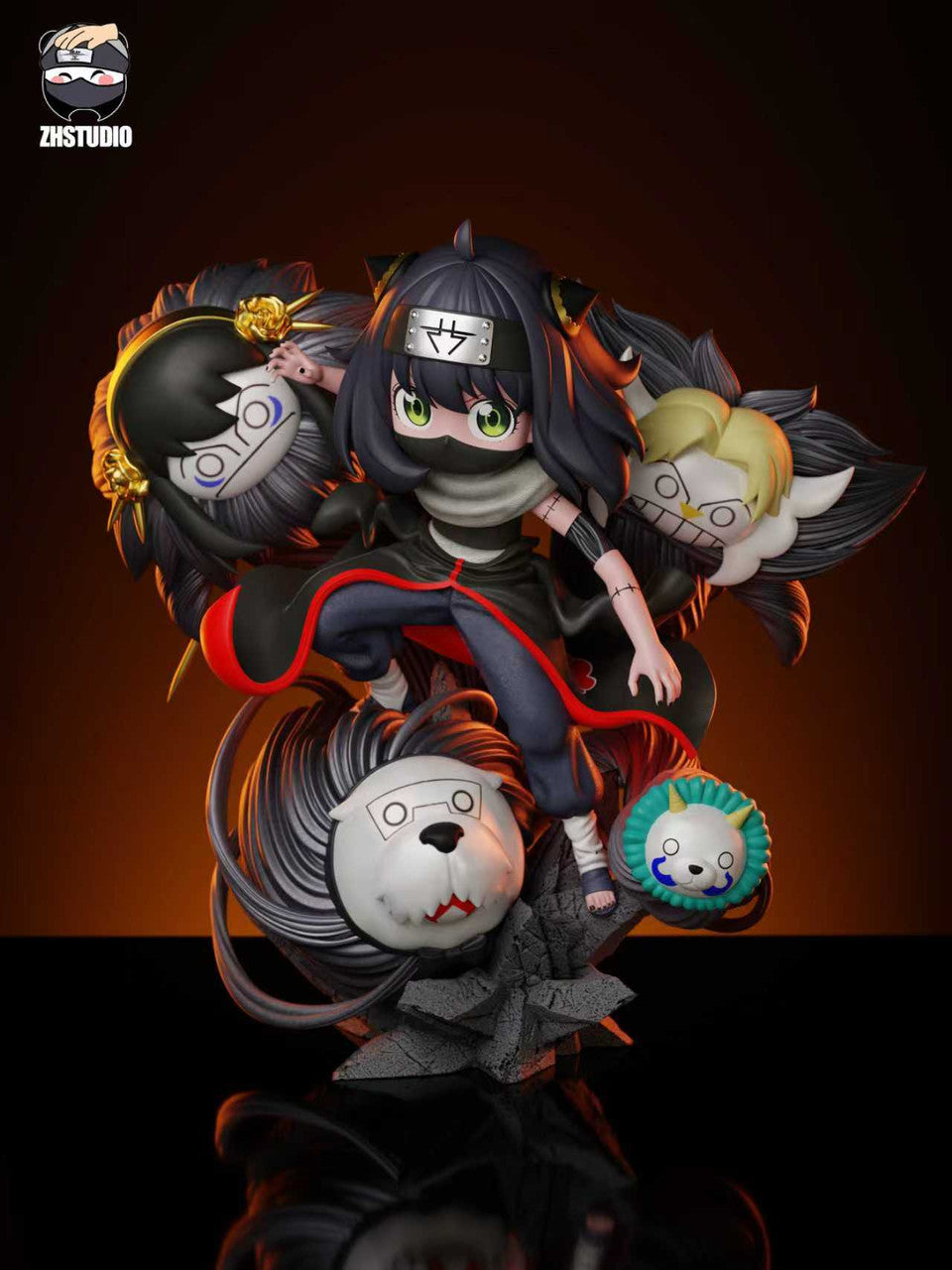 [PRE ORDER] Spy X Family X Naruto - ZH Studio - Anya cos Kakuzu (Price does not include shipping - Please Read Description)