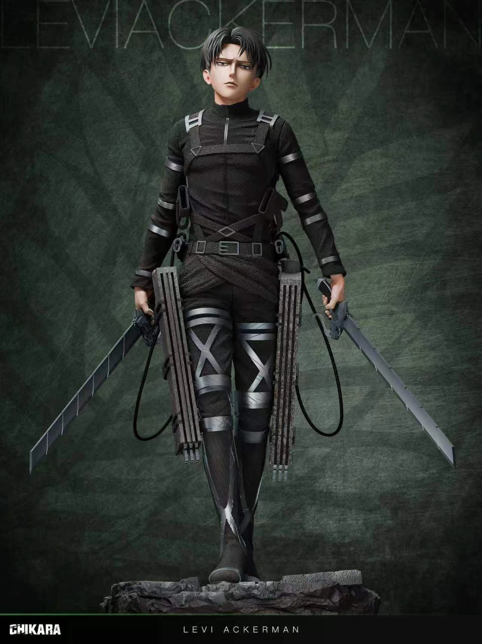 [PRE ORDER] Attack On Titan - Chikara Studio - Levi Ackerman (Price does not include shipping - Please Read Description)