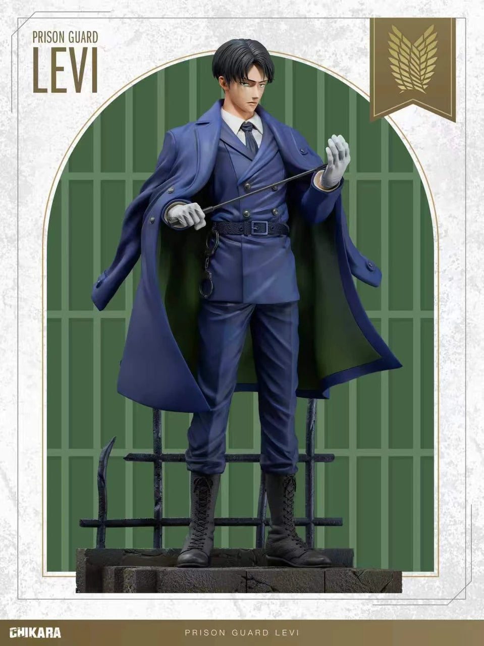 [PRE ORDER] Attack On Titan - Chikara Studio - Prison Guard Levi Ackerman (Price does not include shipping - Please Read Description)
