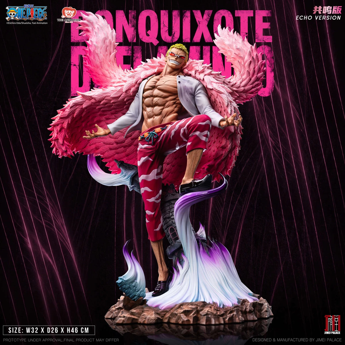 [PRE ORDER] One Piece - Jimei Palace Studio - Legendary Doflamingo (Price does not include shipping - Please Read Description)