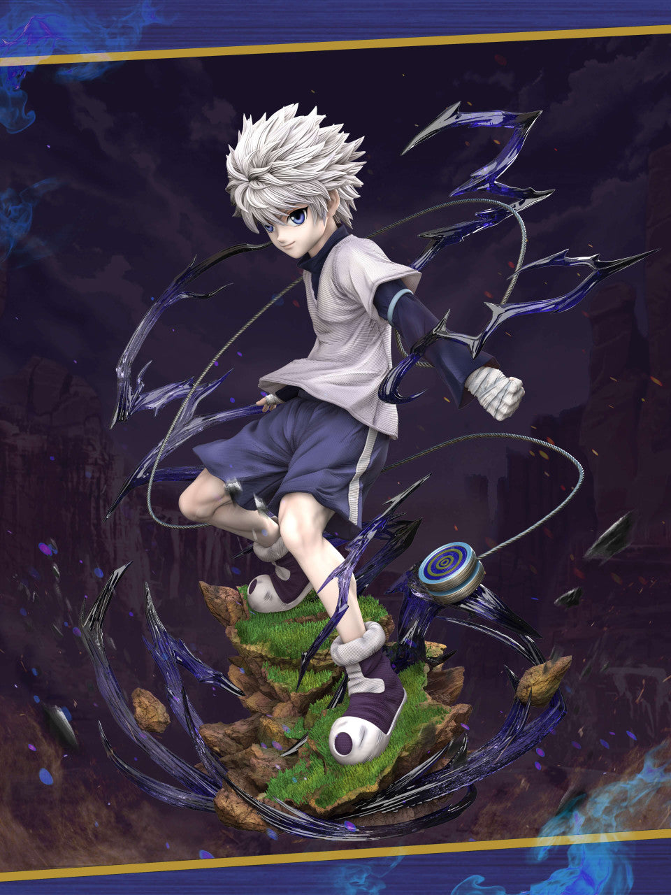 [PRE ORDER] Hunter X Hunter - Hunter Fan Studio - Killua Zoldyck (Price does not include shipping - Please Read Description)