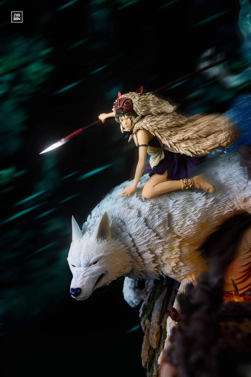 [PRE ORDER] Studio Ghibli - ZuoBan Studio - Princess Mononoke (Price does not include shipping - Please Read Description)