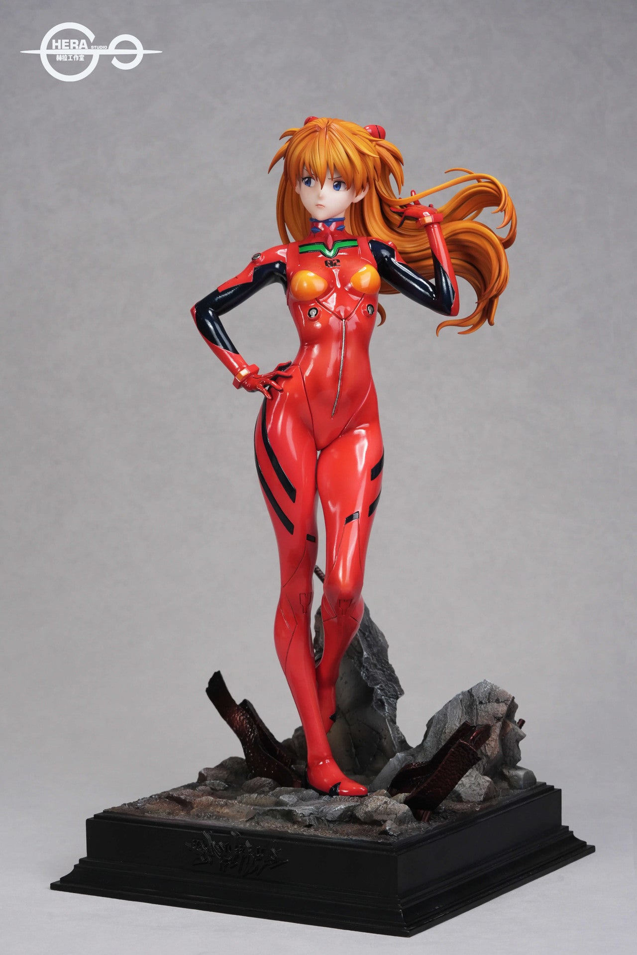 [PRE ORDER] Neon Genesis Evangelion - HeRa Studio - Asuka Eva & Rei Ayanami 1/4th Scale (Price does not include shipping - Please Read Description)