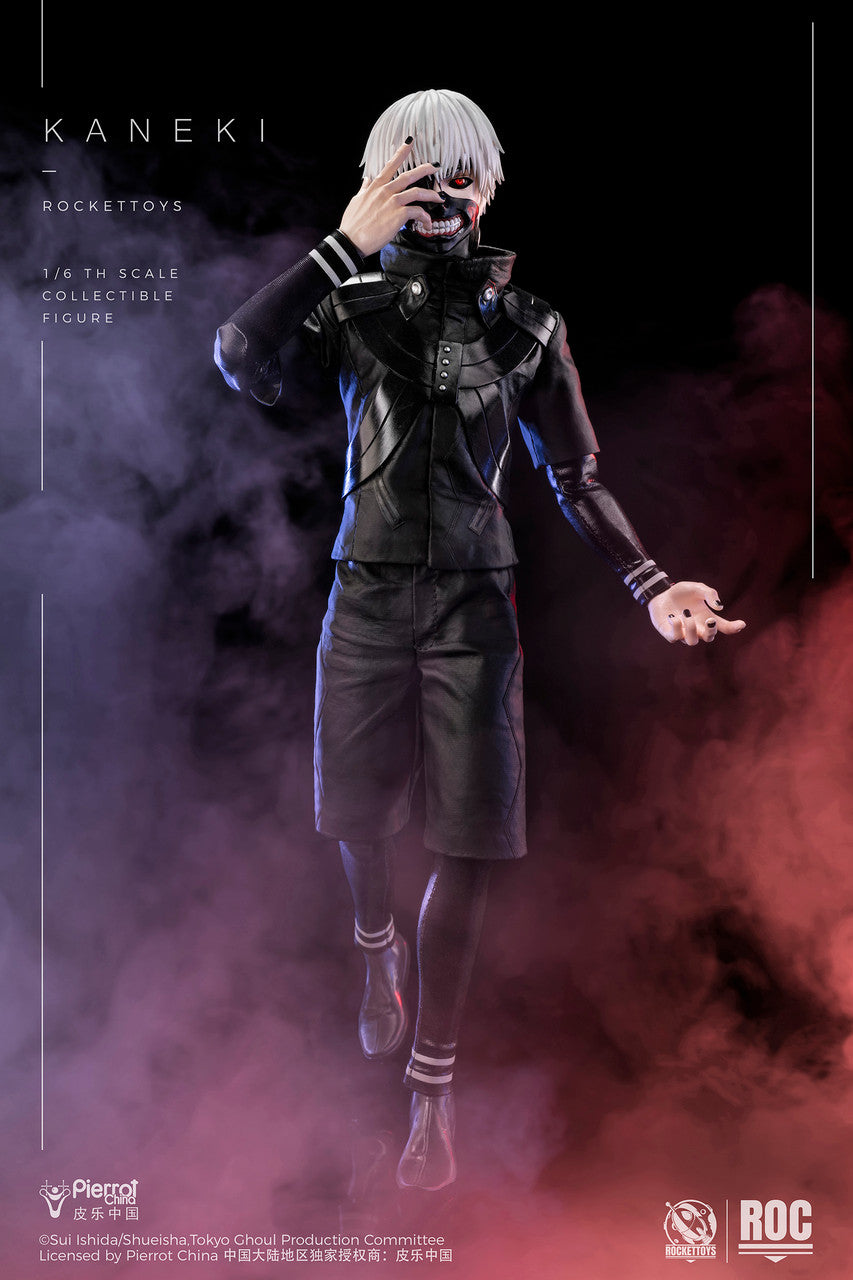 [PRE ORDER] Tokyo Ghoul - Rocket Toys Studio - Kaneki Ken Combat Suit PVC Action Figure Licensed (Price does not include shipping - Please Read Description)