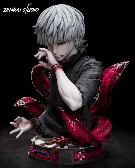 [PRE ORDER] Tokyo Ghoul - Zenkai Studio - Kaneki Ken 1/1 Bust (Price does not include shipping - Please Read Description)