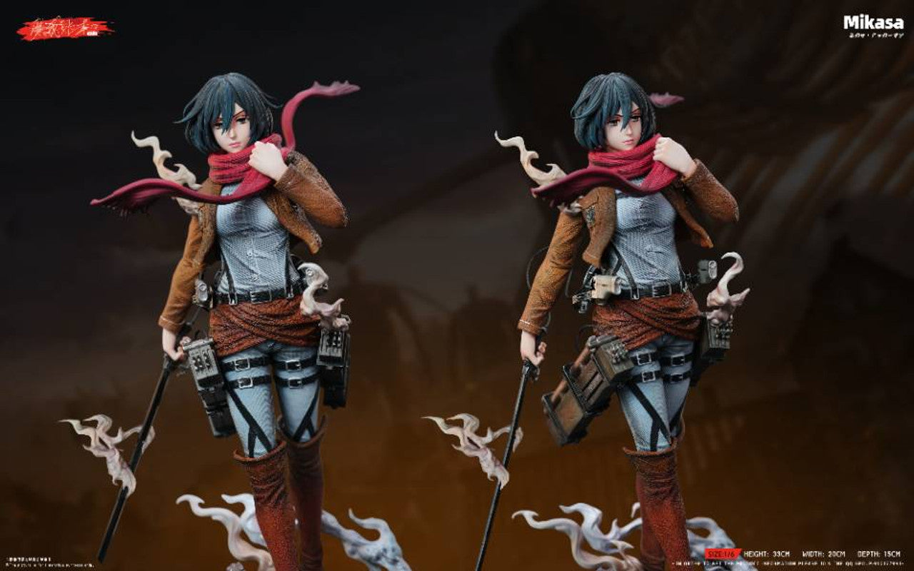 [PRE ORDER] Attack On Titan - MWZB Studio - Mikasa Ackerman (Price does not include shipping - Please Read Description)