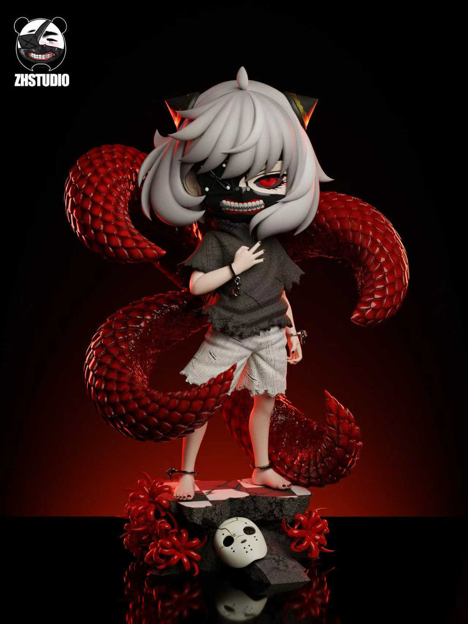 [PRE ORDER] Spy X Family X Tokyo Ghoul - ZH Studio - Anya cos Kaneki Ken (Price does not include shipping - Please Read Description)