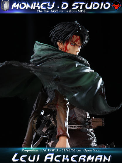 [PRE ORDER] Attack On Titan - Monkey D Studio - Levi Ackerman (Price does not include shipping - Please Read Description)