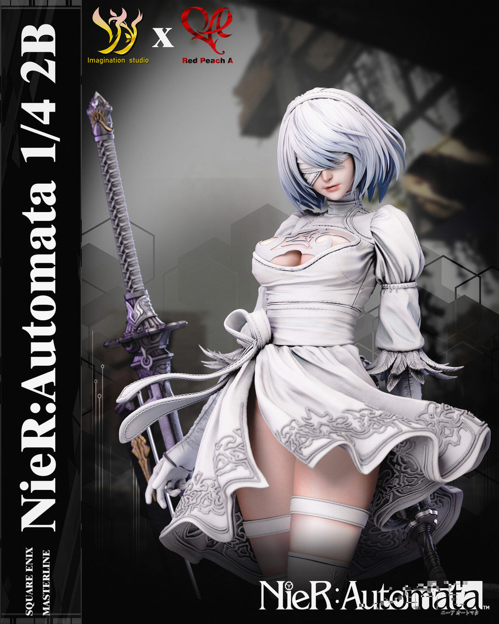 [PRE ORDER] Nier Automata - YY Imagination Studio  - 2B 1/4 (Price does not include shipping - Please Read Description)