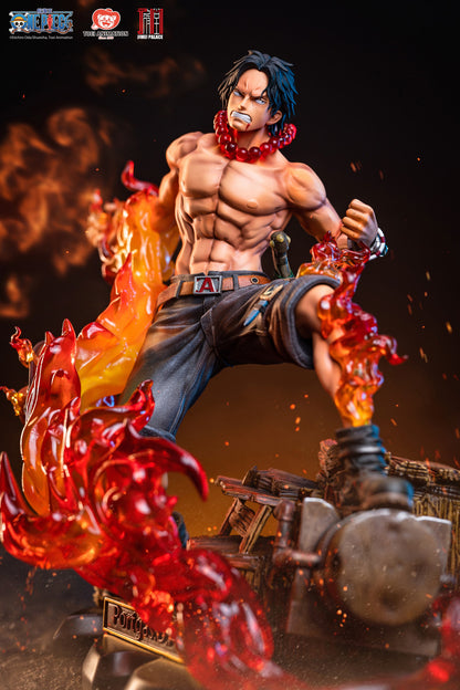 [IN STOCK] One Piece - Jimei Palace Studio - Ace vs Blackbeard 1/6 (Price Does Not Include Shipping - Please Read Description)