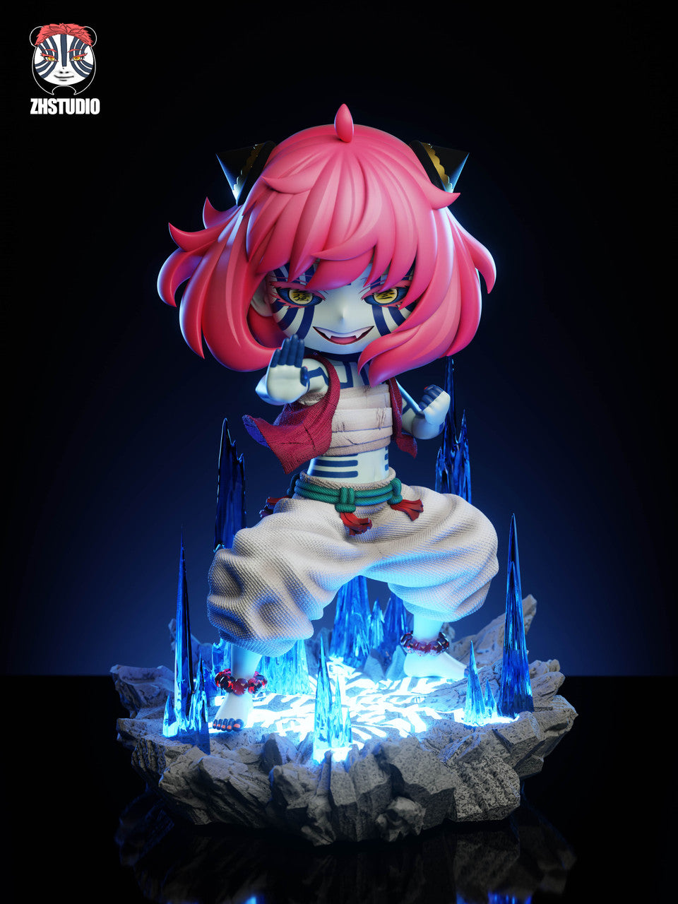 [PRE ORDER] Spy X Family X Demon Slayer - ZH Studio - Anya cos Akaza (Price does not include shipping - Please Read Description)