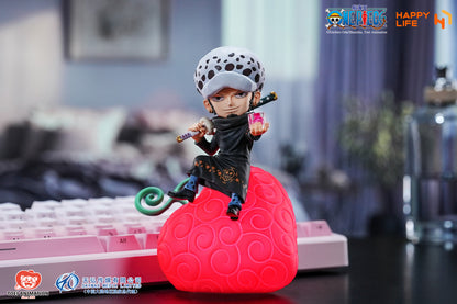 [PRE ORDER] One Piece - Happy Life Studio - Trafalgar Law Voice-Activated PVC Night Lamp (Price does not include shipping - Please Read Description)
