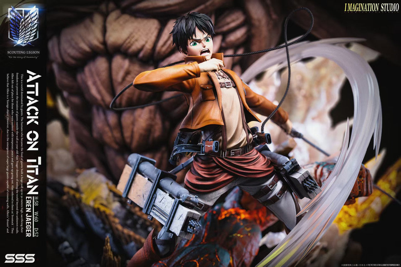 [PRE ORDER] Attack On Titan - Imagination YY Studio - Eren Jaeger (Price does not include shipping - Please Read Description)