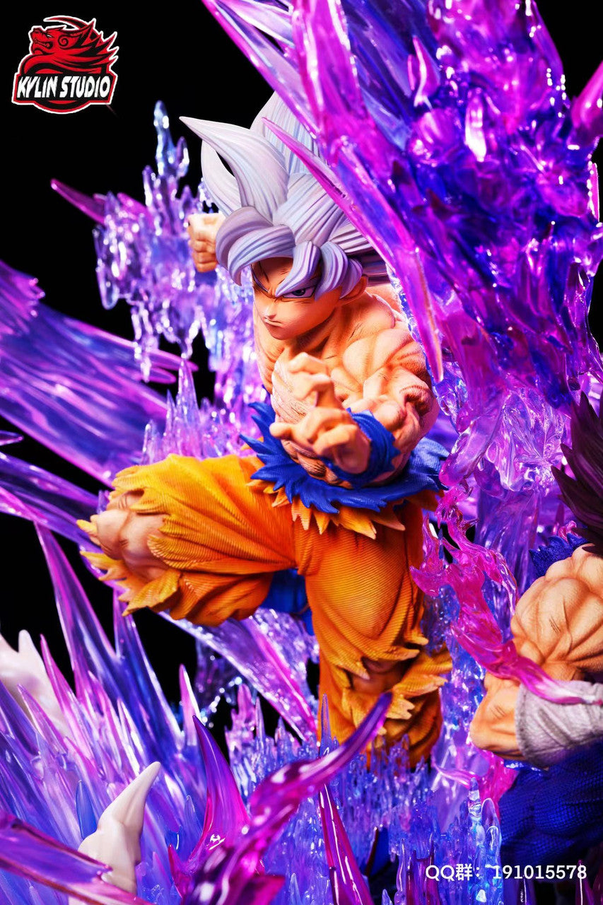 [PRE ORDER] Dragon Ball - Kylin Studio - UI Goku & Vegeta (Price does not include shipping - Please Read Description)