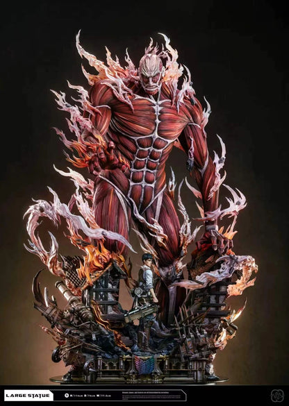 [PRE ORDER] Attack On Titan - Hertz Studio - Bertholdt Hoover & Colossal Titan (Price does not include shipping - Please Read Description)