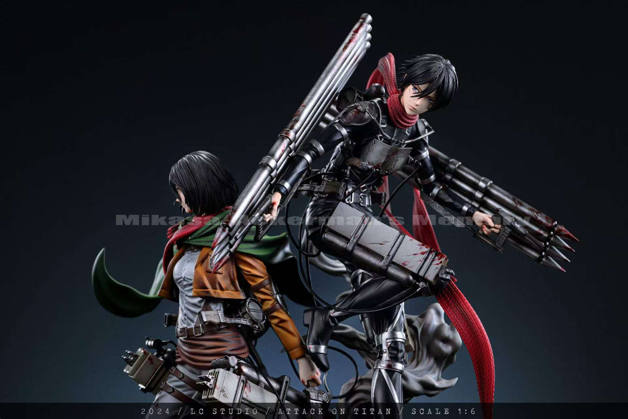 [PRE ORDER] Attack On Titan - LC Studio - Mikasa Ackerman Memory (Price does not include shipping - Please Read Description)
