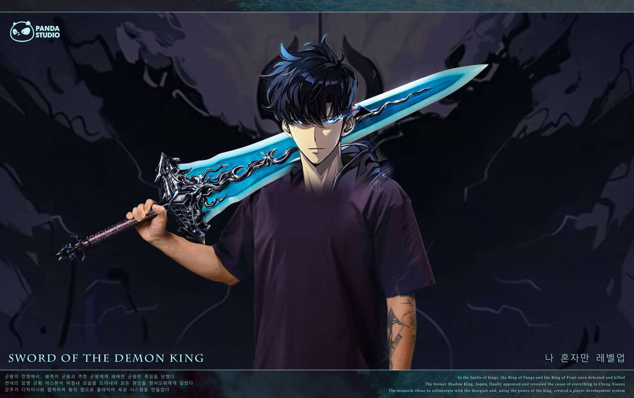 [PRE ORDER] Solo Leveling - Panda Studio - Demon King's Longsword 1:1 Scale (Price does not include shipping - Please Read Description)