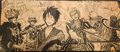One Piece - Cast Style 6 Mousepad