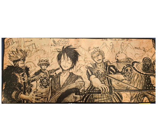 One Piece - Cast Style 6 Mousepad