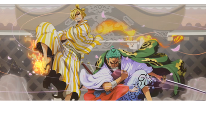 One Piece - Sanji and Zoro Mousepad