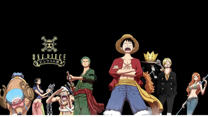 One Piece - Cast Style 4 Mousepad