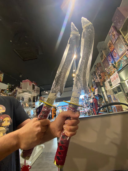 Bleach - Captain Shunsui Metal Swords Pair (Price Does Not Include Shipping - Please Read Description)