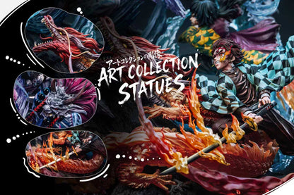 [PRE ORDER] Demon Slayer - Hertz Studio - Kamado Tanjiro & Tomioka Giyu vs Akaza (Price does not include shipping - Please Read Description)