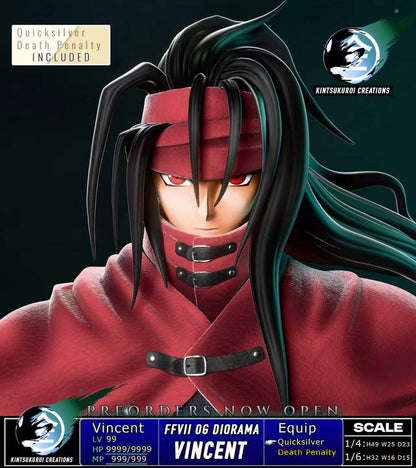 [PRE ORDER] Final Fantasy - Kintsukuroi Creations Studio - Final Fantasy 7 Vincent OG (Price does not include shipping - Please Read Description)