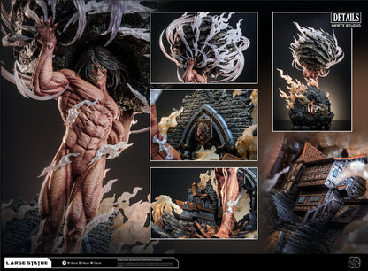 [PRE ORDER] Attack On Titan - Hertz Studio - Eren Attack Titan (Price does not include shipping - Please Read Description)