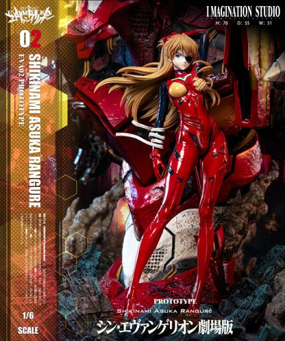 [PRE ORDER] Neon Genesis Evangelion - Imagination YY Studio - Asuka Langley & Rei Ayanami (Price does not include shipping - Please Read Description)