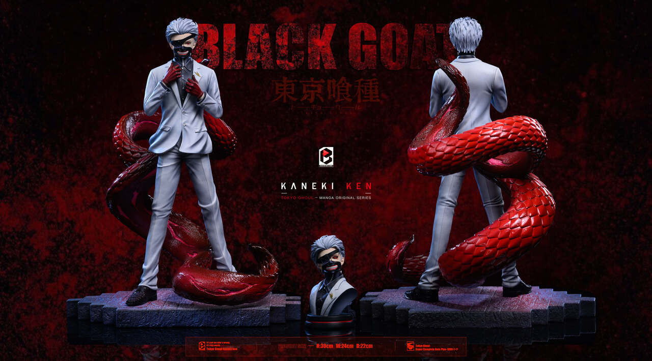 PRE ORDER] Tokyo Ghoul - BW Studio - Black Goat Kaneki Ken