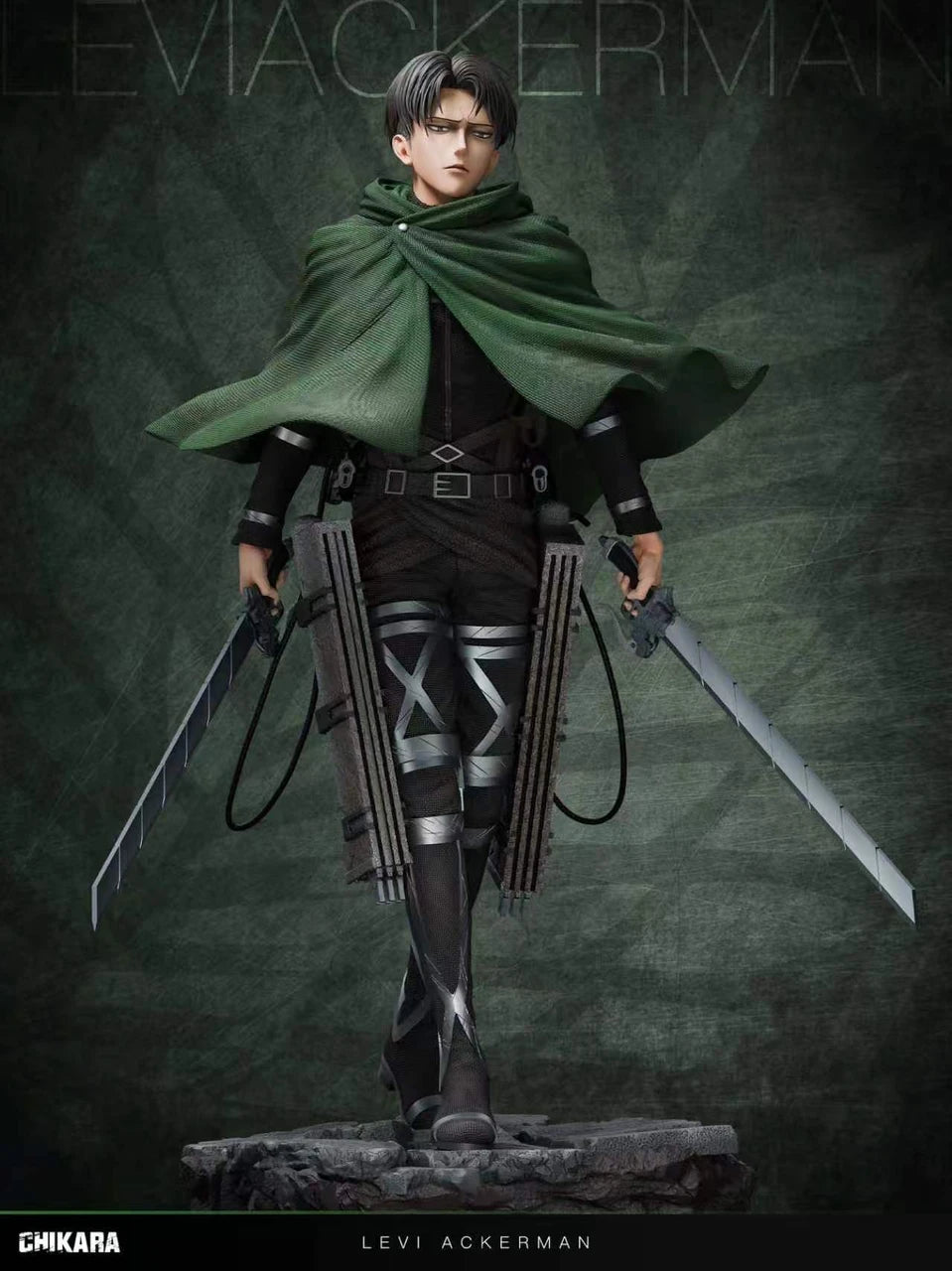 [PRE ORDER] Attack On Titan - Chikara Studio - Levi Ackerman (Price does not include shipping - Please Read Description)