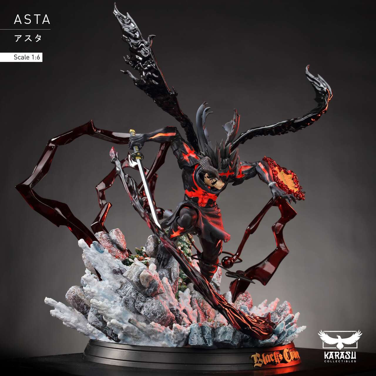 [PRE ORDER] Black Clover - Karasu Collectibles Studio - Asta 1/6th Scale (Price does not include shipping - Please Read Description)