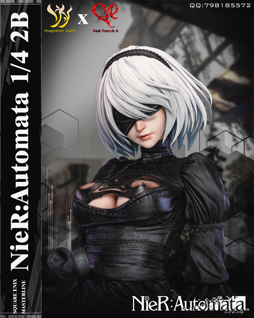 [PRE ORDER] Nier Automata - YY Imagination Studio  - 2B 1/4 (Price does not include shipping - Please Read Description)