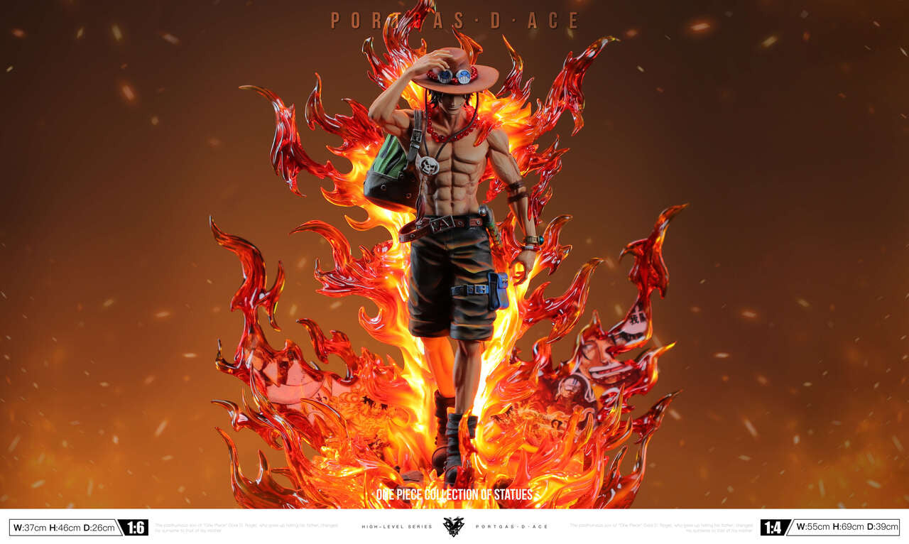 [PRE ORDER] One Piece - Okr Studio - Portgas D. Ace (Price does not include shipping - Please Read Description)