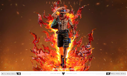 [PRE ORDER] One Piece - OKR Studio - Portgas D. Ace (Price does not include shipping - Please Read Description)