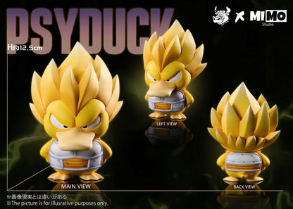 [PRE ORDER] Pokemon - Mimo x NIUZI Studio - Psyduck cos Vegeta (Price does not include shipping - Please Read Description)