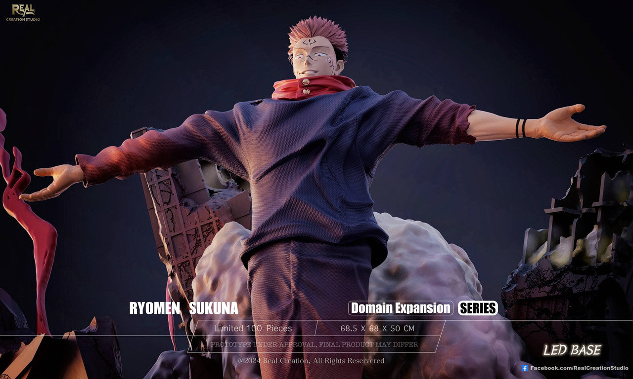 [PRE ORDER] Jujutsu Kaisen - Real Creation Studio - Ryomen Sukuna (Price does not include shipping - Please Read Description)