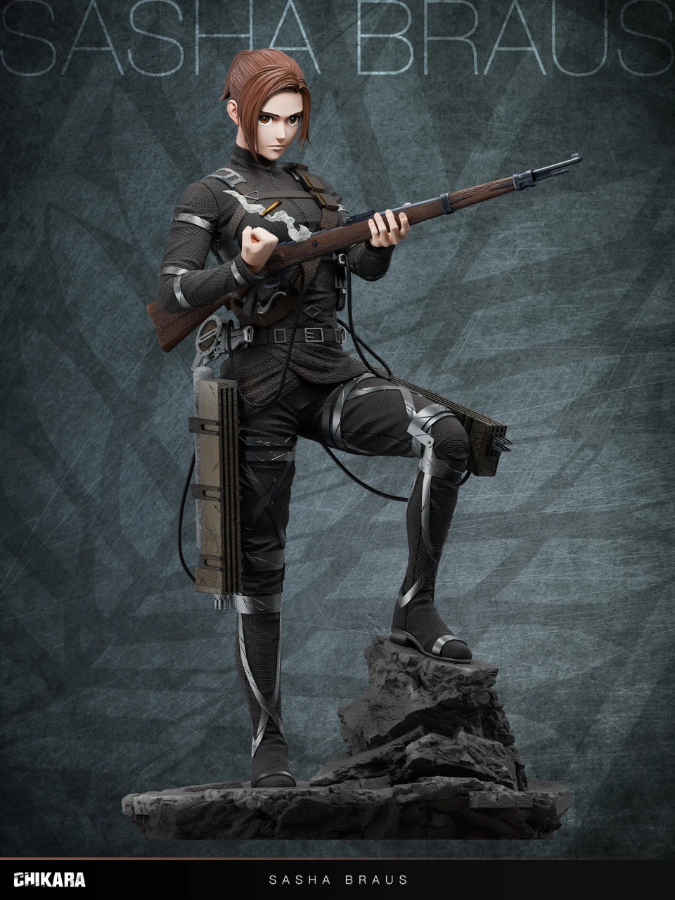 [PRE ORDER] Attack On Titan - Chikara Studio - Sasha Braus (Price does not include shipping - Please Read Description)