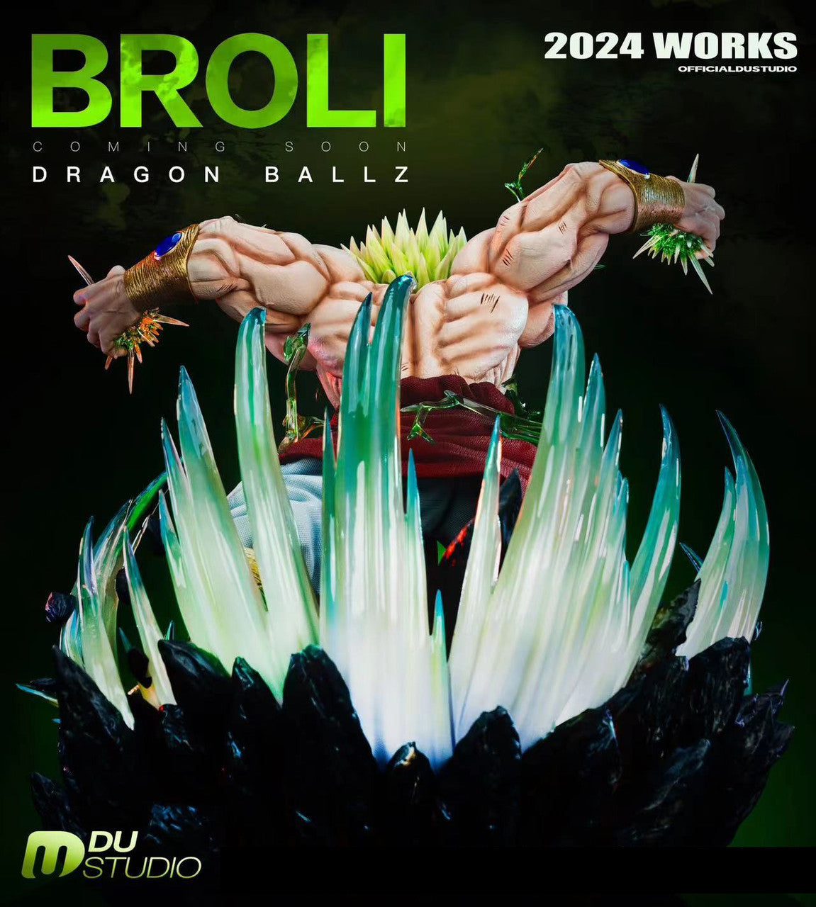 [PRE ORDER] Dragon Ball Z - DU Studio - Broly 1/5 (Price does not include shipping - Please Read Description)