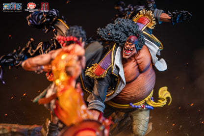 [IN STOCK] One Piece - Jimei Palace Studio - Ace vs Blackbeard 1/6 (Price Does Not Include Shipping - Please Read Description)