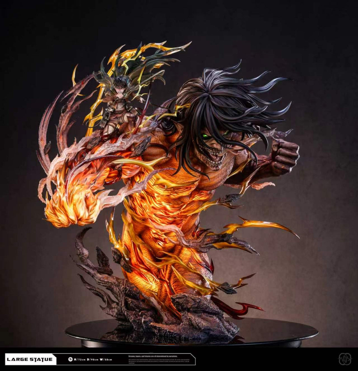 PRE ORDER] Attack On Titan - Hertz Studio - Attack Titan & Female