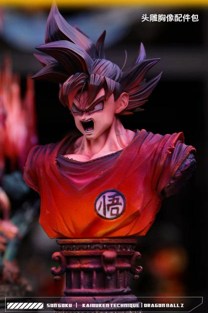 [PRE ORDER] Dragon Ball - YunQi Studio - Goku Kaio Ken Form (Price does not include shipping - Please Read Description)