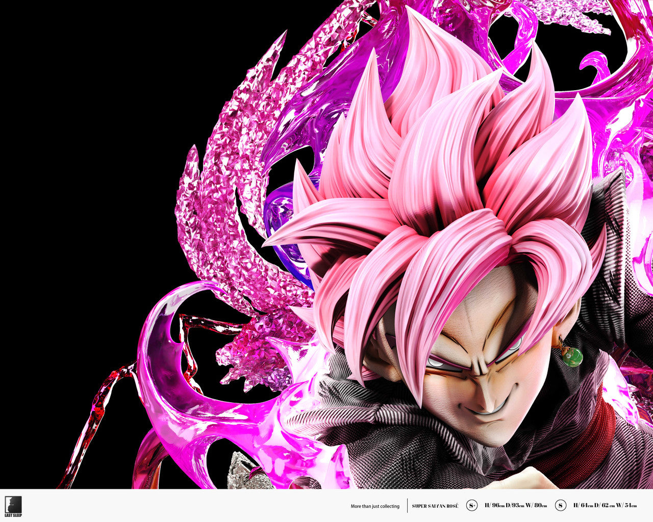 [PRE ORDER] Dragon Ball - Last Sleep Studio - Super Saiyan Rose Goku Black (Price does not include shipping - Please Read Description)