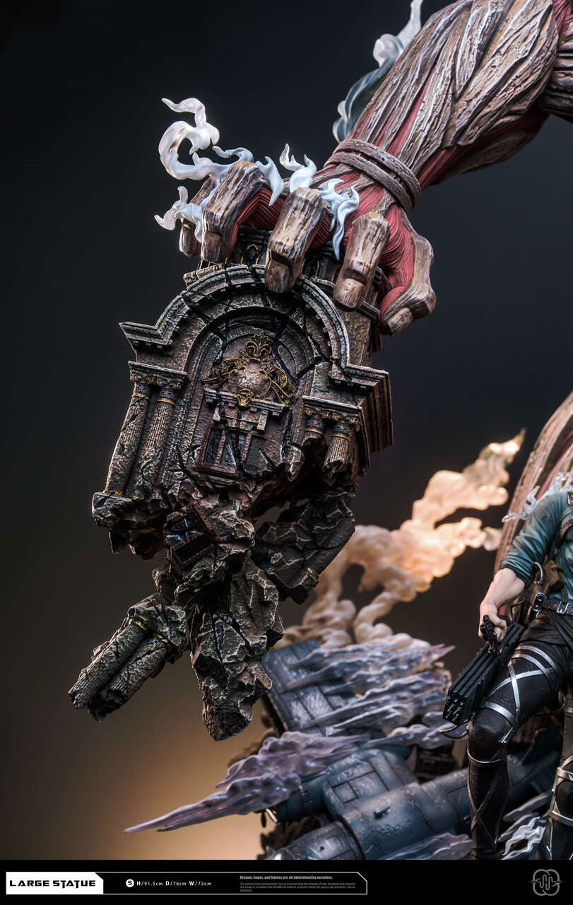 [PRE ORDER] Attack On Titan - Hertz Studio - The Armored Titan & Reiner (Price does not include shipping - Please Read Description)
