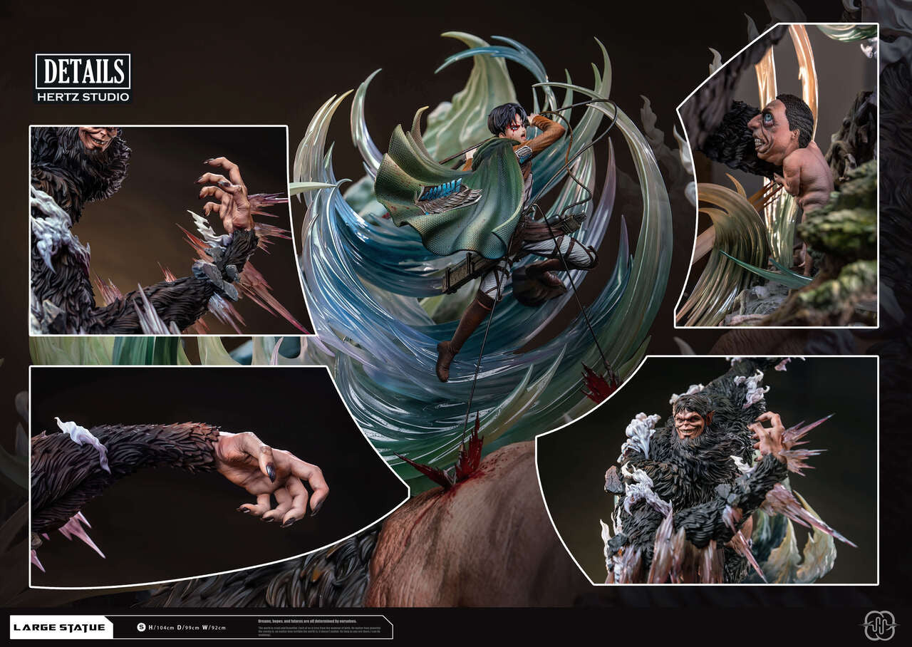 [PRE ORDER] Attack On Titan - Hertz Studio - Beast Titan (Price does not include shipping - Please Read Description)