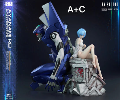 [PRE ORDER] Neon Genesis - FA Fallen Angel Studio - Ayanami Rei (Price does not include shipping - Please Read Description)